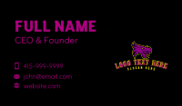 Fierce Business Card example 3