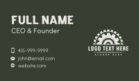 Lumber Business Card example 1