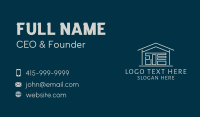 Logistics Building Facility  Business Card