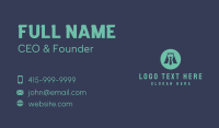 Executive Boss Letter A Business Card Design