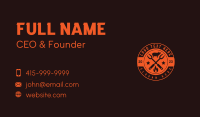 Pork Barbecue Grill Business Card