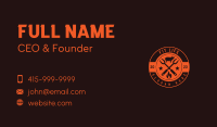 Pork Barbecue Grill Business Card