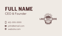Woodworker Tree Lumber Business Card