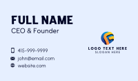 Globe Sphere Business Business Card Design