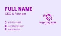 Butterfly Business Card example 3
