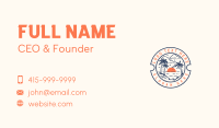 Tropical Beach Sea Business Card