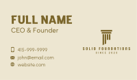 Attorney Business Card example 2