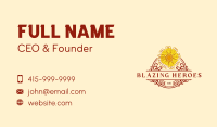 South Carolina Eco Flower Business Card Image Preview