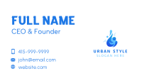 Sanitizers Business Card example 4