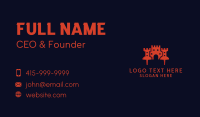 Tack Castle Business Card