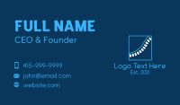 Chiropractic Business Card example 1
