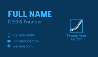 Minimalist Spinal Cord Business Card