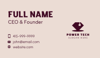 Diamond Tea Bag Business Card