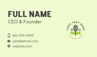 Tennis Court Business Card example 1