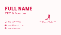 High Heels Business Card example 3