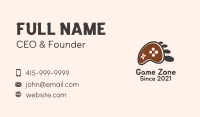 Foot Game Console Business Card Image Preview