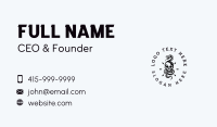 Skull Snake Dead Business Card