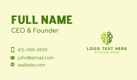 Sustainable Eco Tree Business Card