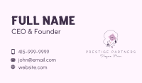 Sophisticated Woman Jewelry Business Card