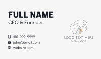 Earring Business Card example 2