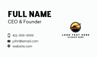 Tow Truck Transportation Business Card Design