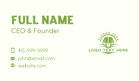 Landscaping Shovel Gardening Business Card