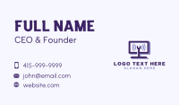 Computer Technician Mechanic Business Card Design