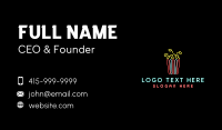 Stall Business Card example 3