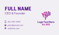 Thought Business Card example 1