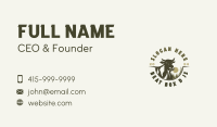 Cow Farm Livestock Business Card