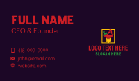 Hot Chili Pepper Business Card