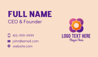 Floristic Business Card example 1