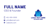 Blue Business Card example 2