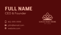 Luxury Princess Crown  Business Card