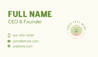 Herbal Kitchen Apron Business Card