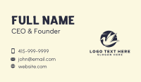 Flying Bird Wings Business Card