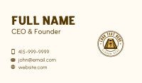 Cornhole Team League  Business Card