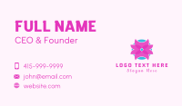 Feminine Floral Scent Business Card Design