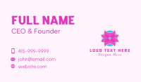 Feminine Floral Scent Business Card