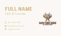 Money Coin Accounting Business Card