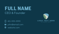 Road Safety Shield Business Card