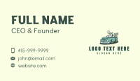 Pickup Truck Gardening Business Card