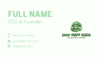 Mushroom Cartoon Vape Business Card Design