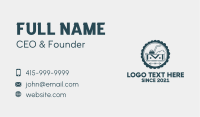 Carpet Cleaning Badge  Business Card