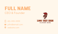 Skull Mohawk Rockstar Business Card