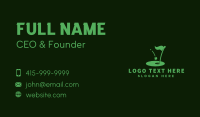 Golf Ball Flag Business Card