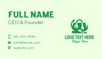 Organic Lunch Bag Business Card