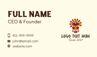 Hawaiian Business Card example 3