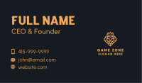 Corporate Lion Crown Business Card