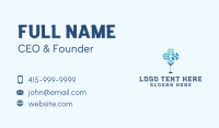 Molecule Tree Tech Business Card